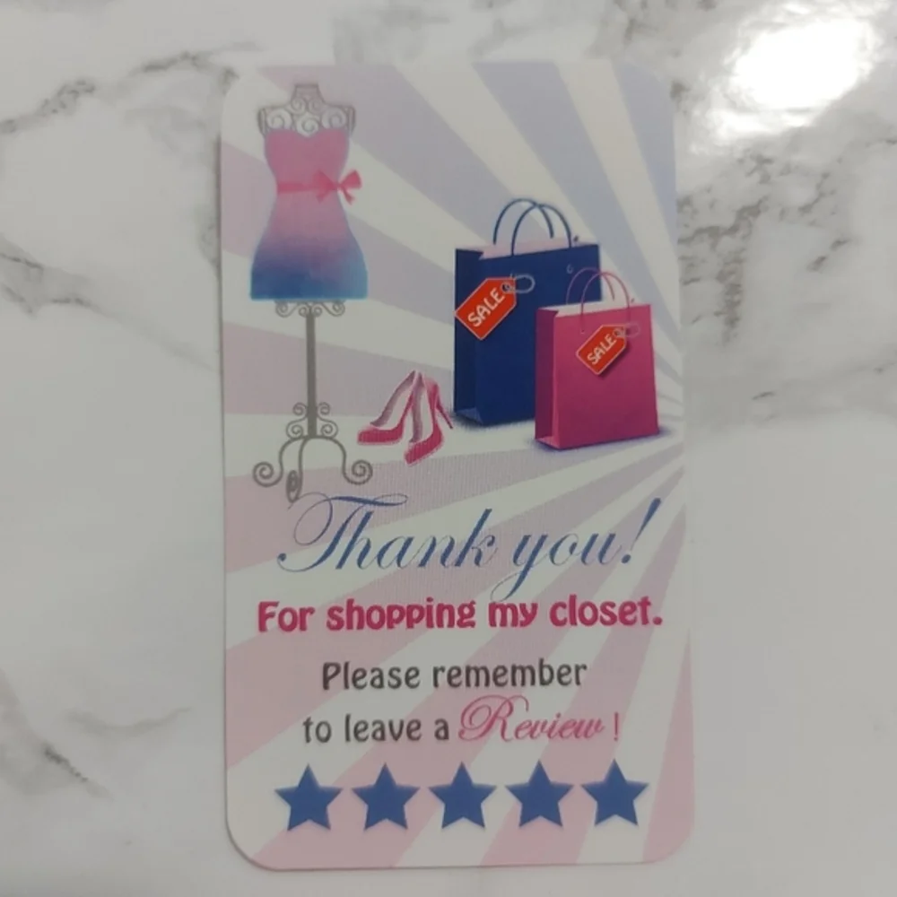 100 Thank You Cards